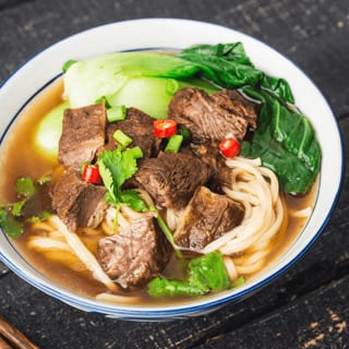 3. Well Done Flank Noodle Soup