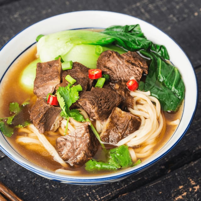 3. Well Done Flank Noodle Soup.