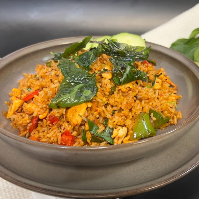 Basil Fried Rice.