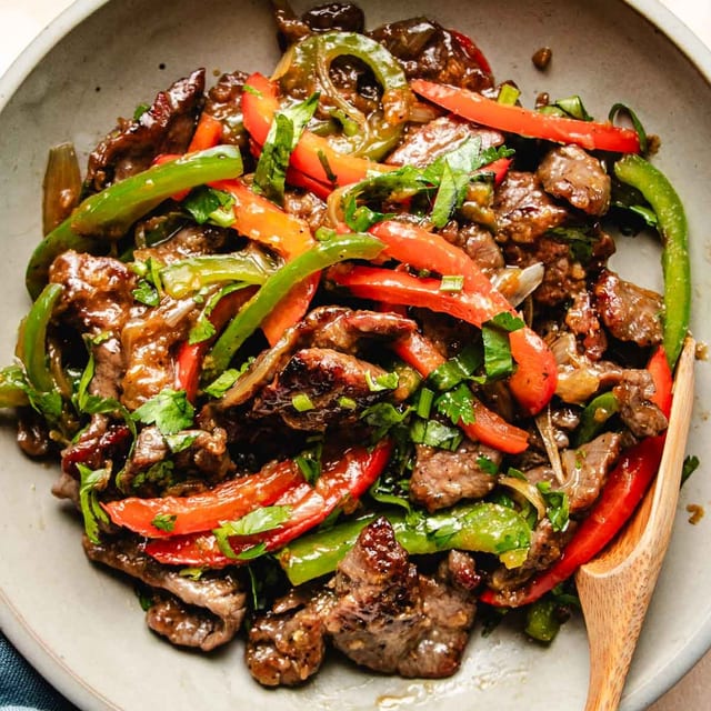 Pad Pepper Steak.