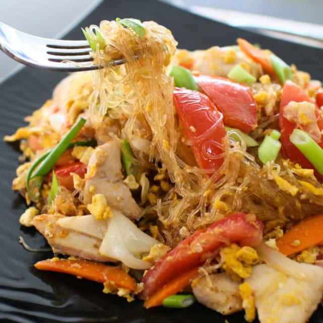 Pad Silver Noodles (Pad Woon Sen).
