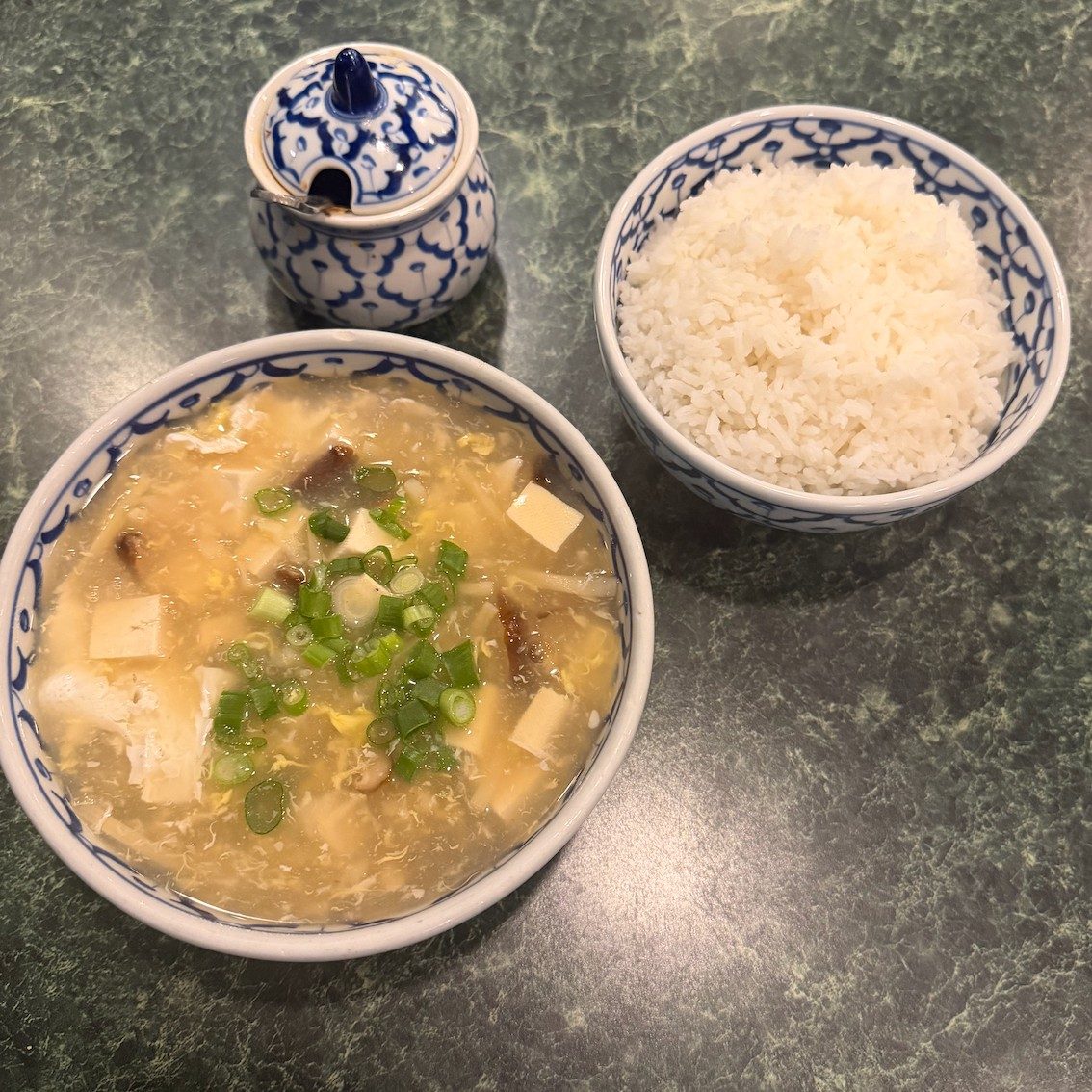 Hot and Sour Soup.