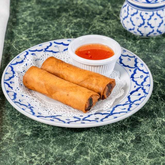 Fried Vegetarian Egg Rolls (2).