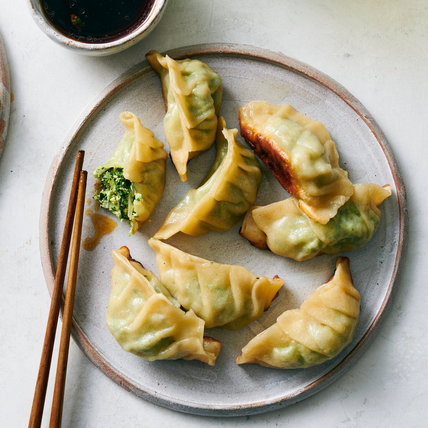 Edamame Dumpling.