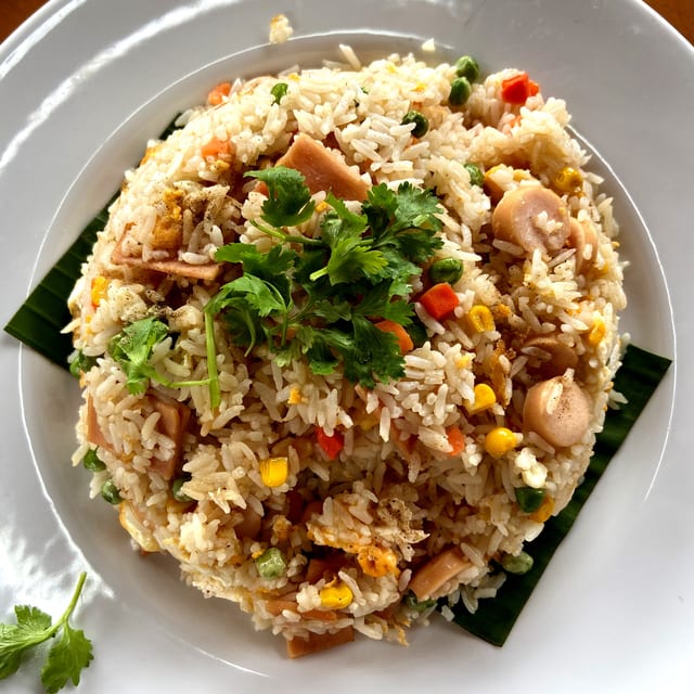 Vegetable Fried Rice.