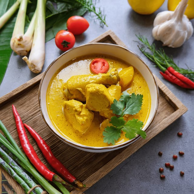 YELLOW CURRY.
